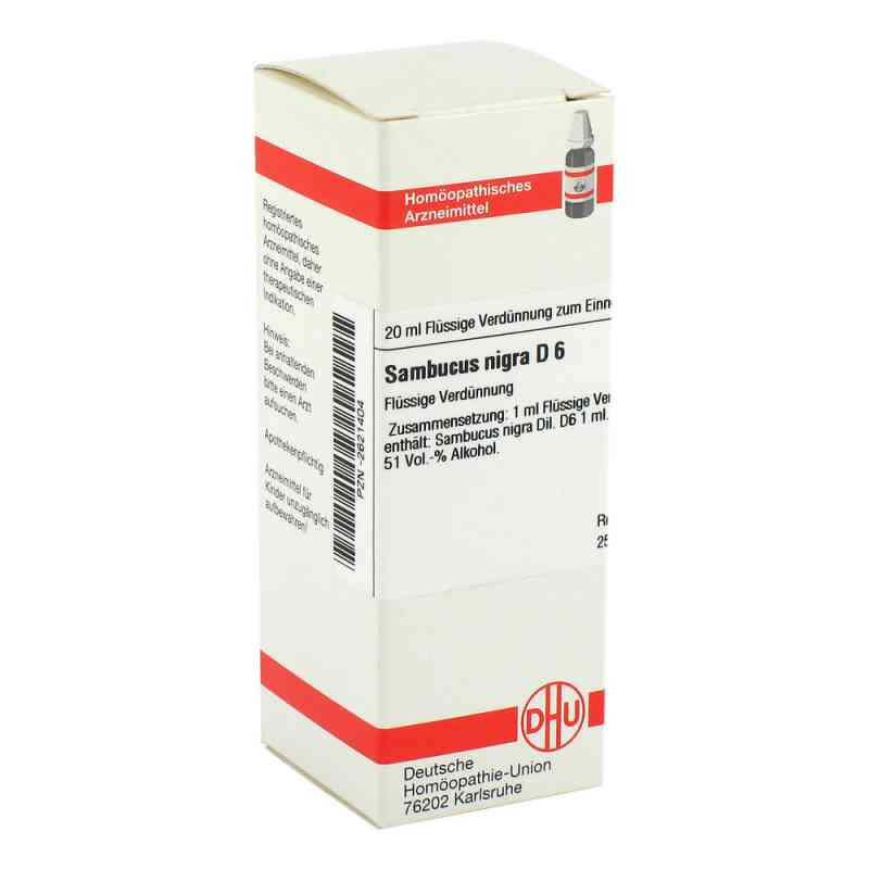 Sambucus Nigra D 6 Dilution (20 ml) – PZN 2621404