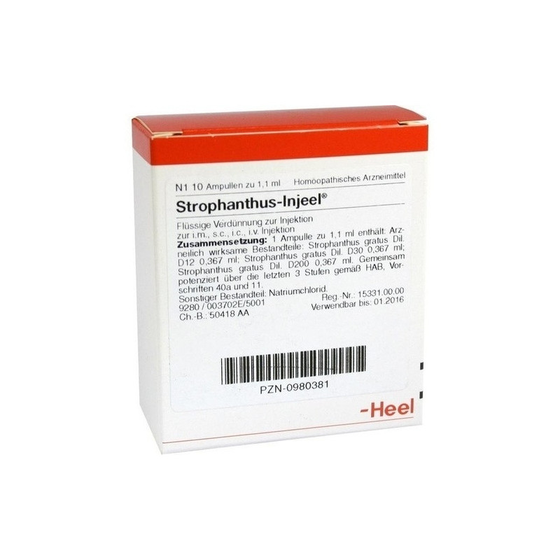 STROPHANTHUS INJ, 10 ST – PZN 980381