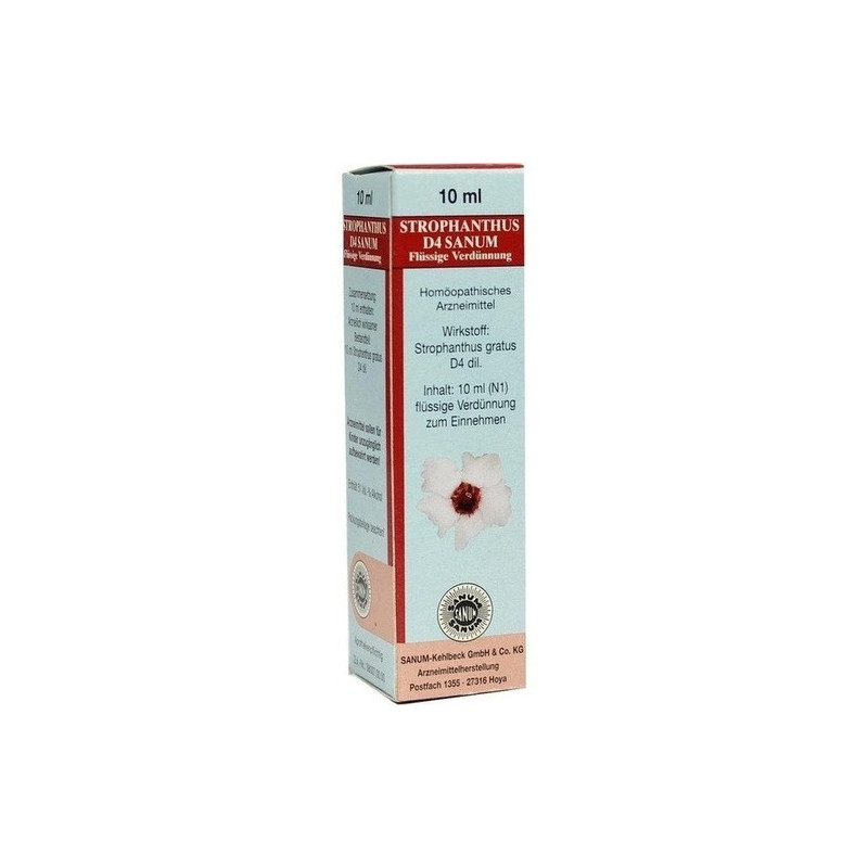 Strophanthus D 4 Sanum flüssige Verdünnung, 10 ML – PZN 4231535