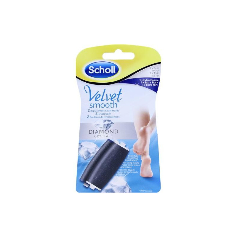 SCHOLL Velvet smooth Expr.Pedi Ers.Ro.ex.sta.+fein, 2 ST – PZN 10749986