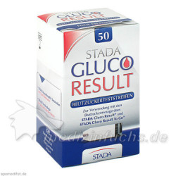 STADA GLUCO RESULT TESTSTREIFEN, 50 ST – PZN 5879416