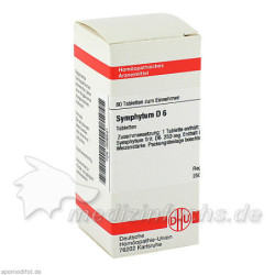 SYMPHYTUM D 6, 80 ST – PZN 2636541
