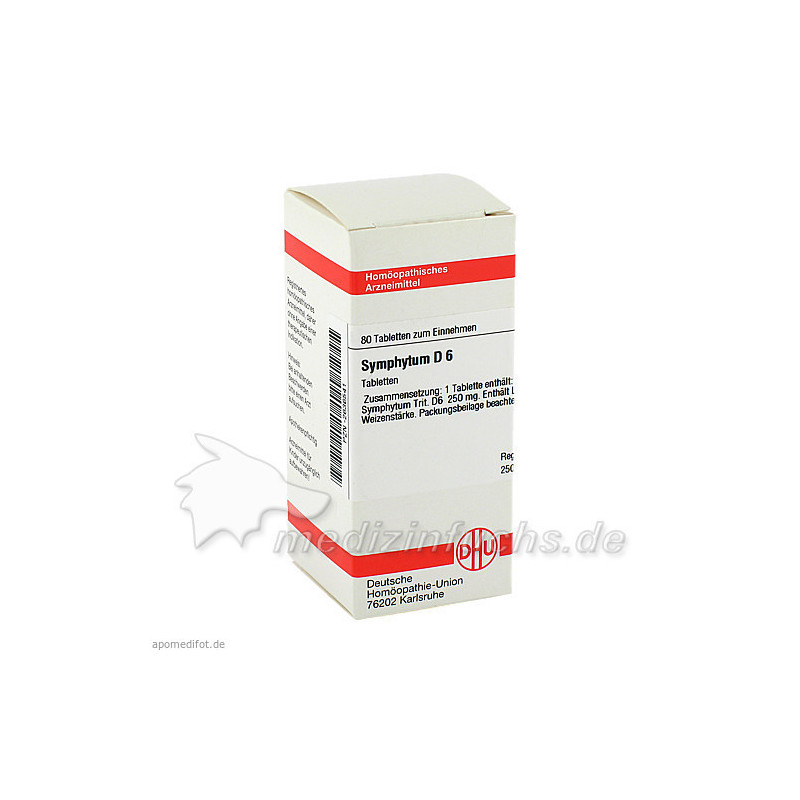 SYMPHYTUM D 6, 80 ST – PZN 2636541