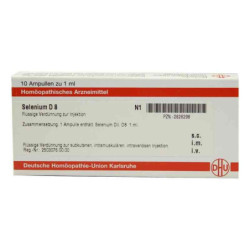 Selenium D 8 Ampullen (10X1 ml) – PZN 2828298