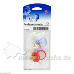 Sauger- Beruhig.Kirsche Latex 0-3 Mon. flied/rot, 2 ST – PZN 224544