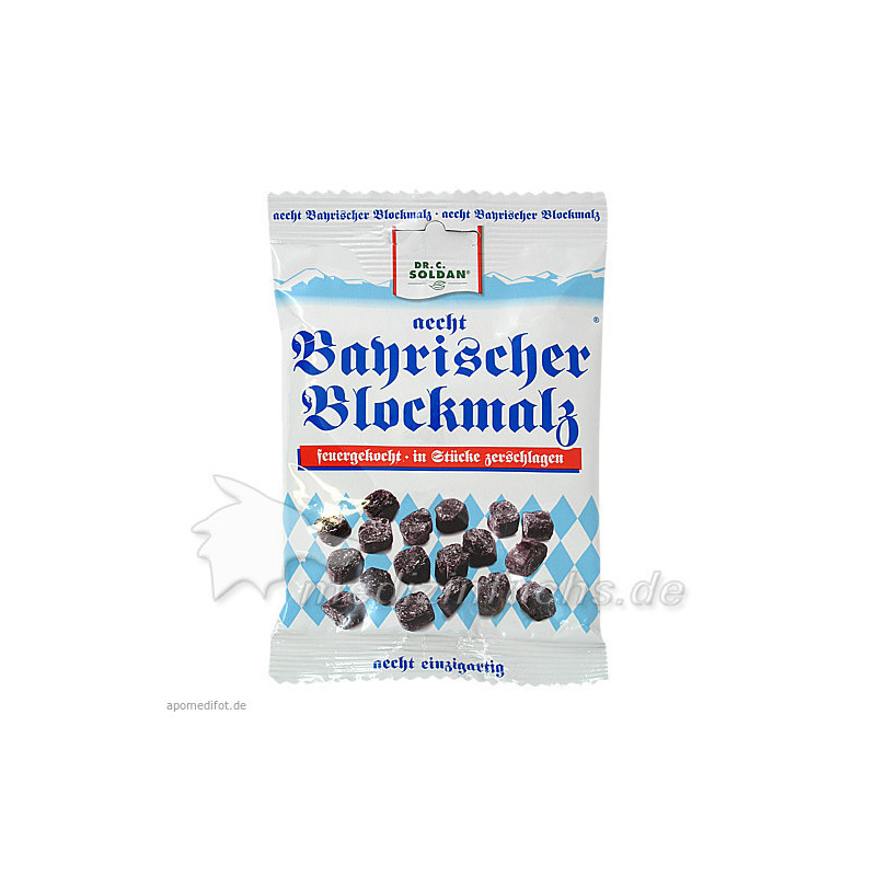 Soldan Aecht Bayrischer Blockmalz zerschlagen, 100 G – PZN 3144975