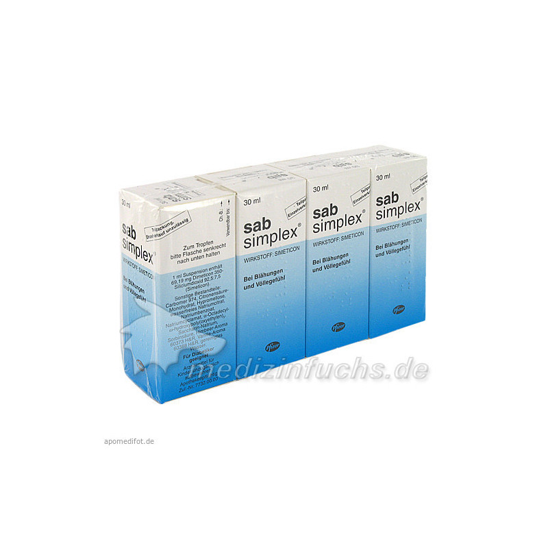 SAB SIMPLEX, 4X30 ML – PZN 179281