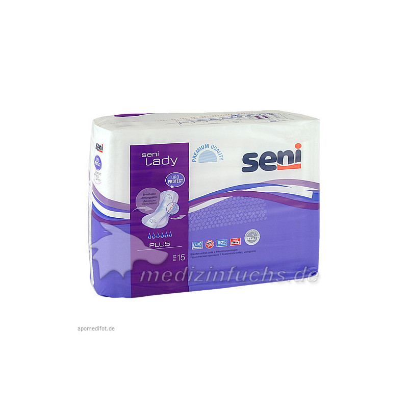 Seni Lady Plus Urinvorlage, 15 ST – PZN 3572174