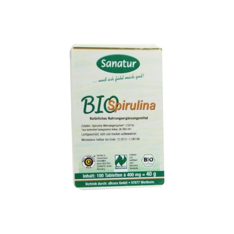 Spirulina Bio Tabletten, 100 ST – PZN 3236803