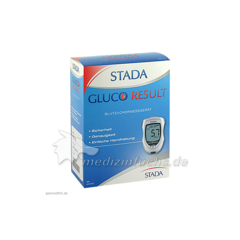 STADA GLUCO RESULT BLUTZUCKERMESSGERÄT MMOL/L, 1 ST – PZN 5879362