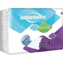 Sabanindas normal 80 x 180 cm Bettschutzeinlage, 25 ST – PZN 11132816