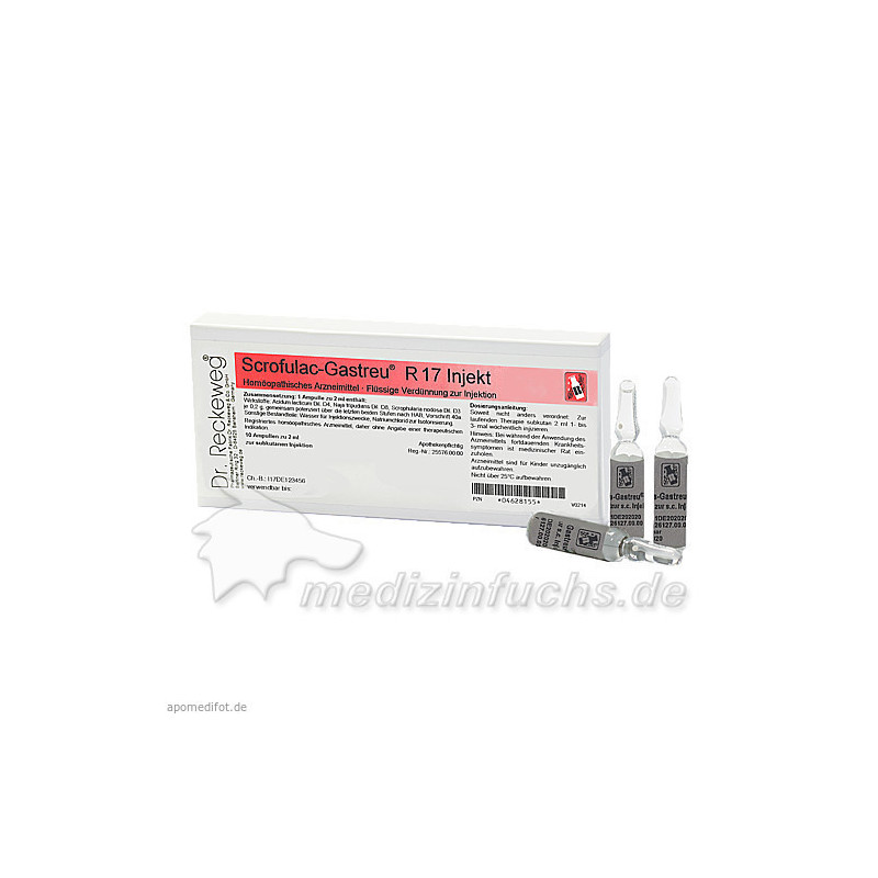 SCROFULAC GASTREU R17 INJE, 10X2 ML – PZN 4628155
