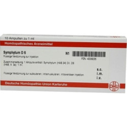SYMPHYTUM D 6 Ampullen, 10X1 ML – PZN 4239235