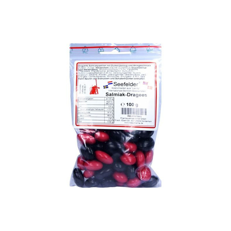 Seefelder Salmiak Dragees KDA, 100 G – PZN 7472943