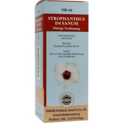 Strophanthus D 4 Sanum flüssige Verdünnung, 100 ML – PZN 4231558