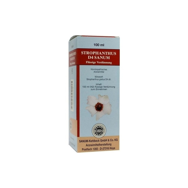 Strophanthus D 4 Sanum flüssige Verdünnung, 100 ML – PZN 4231558