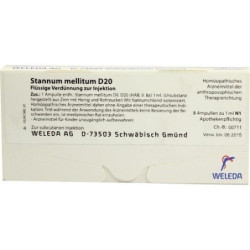 STANNUM MELLITUM D20, 8X1 ML – PZN 1626440