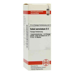 Sabal Serrul. D 2 Dilution (20 ml) – PZN 1784216