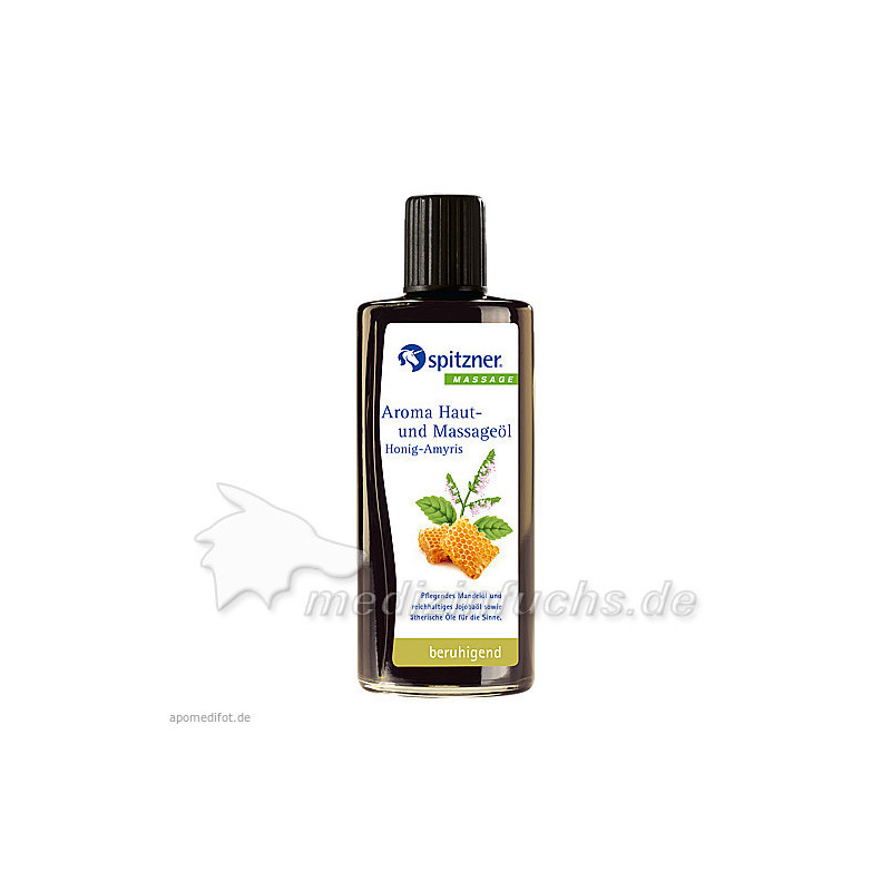 Spitzner Haut- u. Massageöl Honig Amyris, 190 ML – PZN 4712803