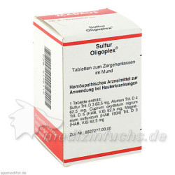 SULFUR OLIGOPLEX, 150 ST – PZN 6196116