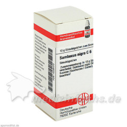 SAMBUCUS NIGRA C 6, 10 G – PZN 4235473