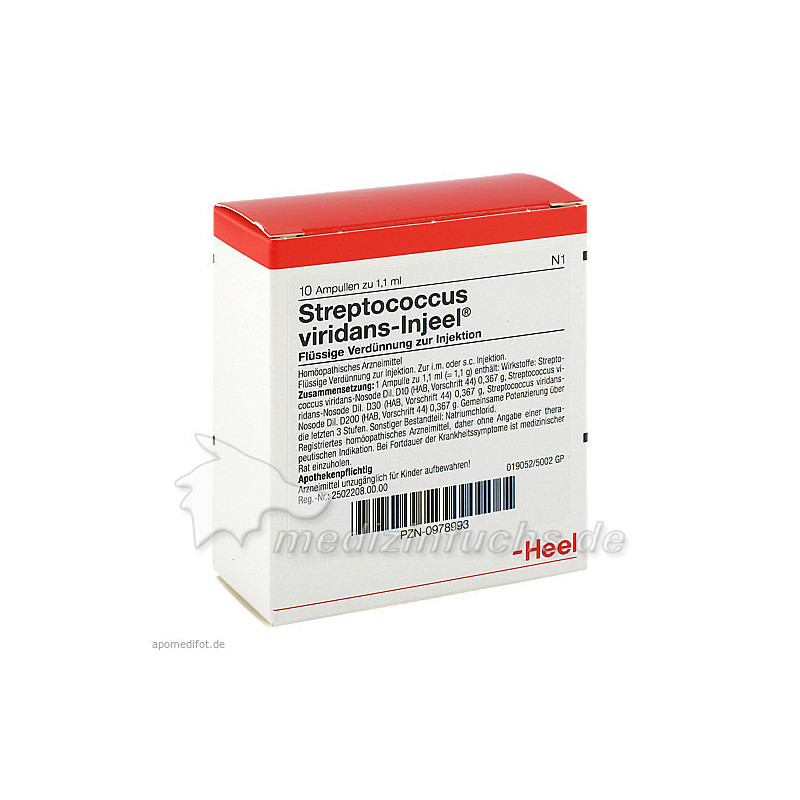 STREPTOCOCCUS VI INJ NOS, 10 ST – PZN 978993