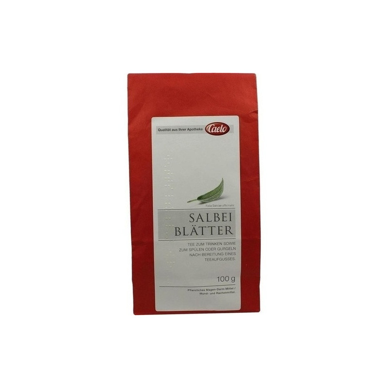 Salbeiblätter Standard Zul. Caelo HV-Packung, 100 G – PZN 3394784