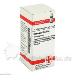 SARSAPARILLA D 4, 10 G – PZN 4235817