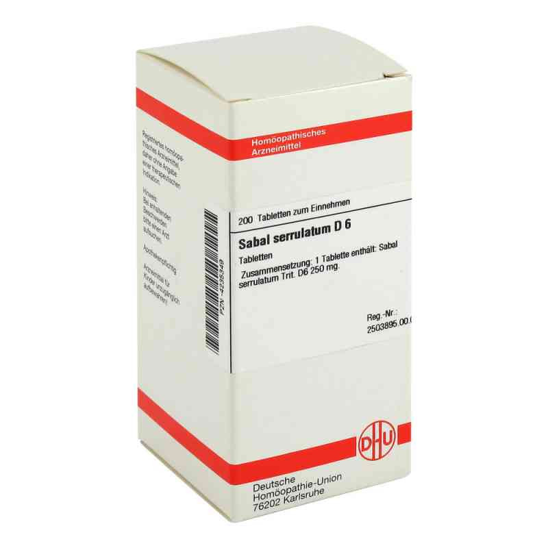 Sabal Serrul. D 6 Tabletten (200 stk) – PZN 4235349