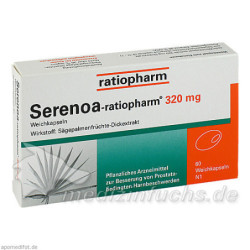 SERENOA-ratiopharm 320mg Weichkapseln, 60 ST – PZN 3731359
