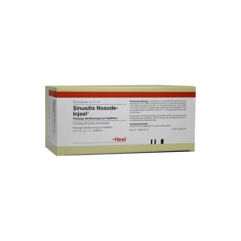 SINUSITIS NOS INJ, 50 ST – PZN 939869