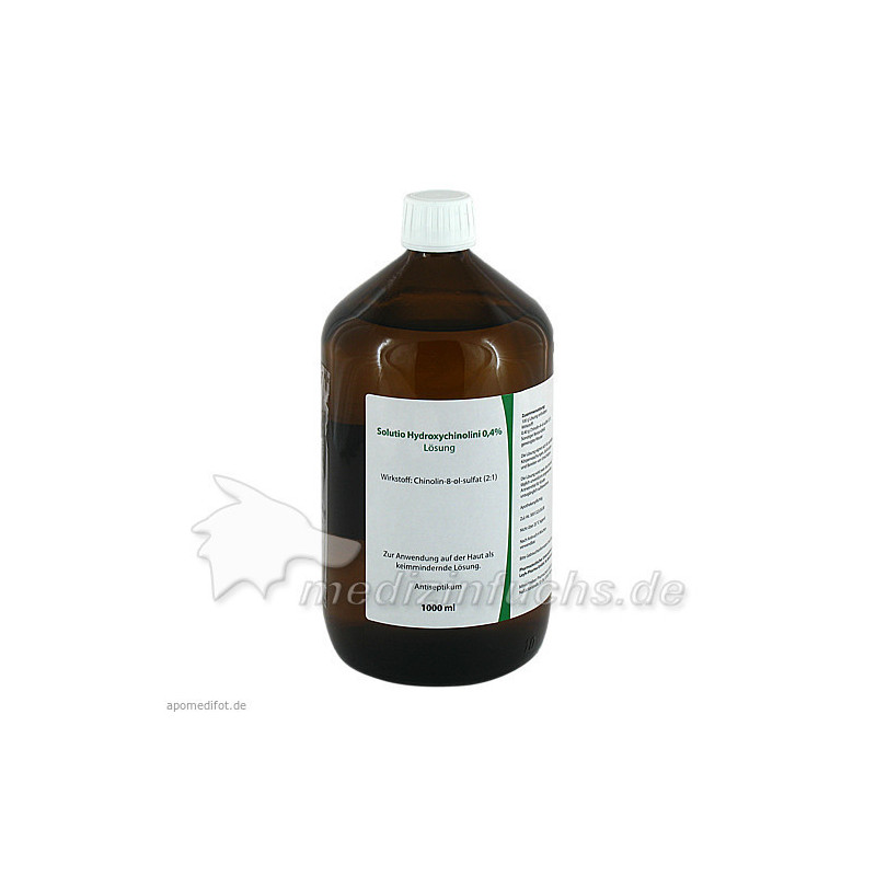 Solutio Hydroxychinolini 0.4%, 1000 ML – PZN 4323757