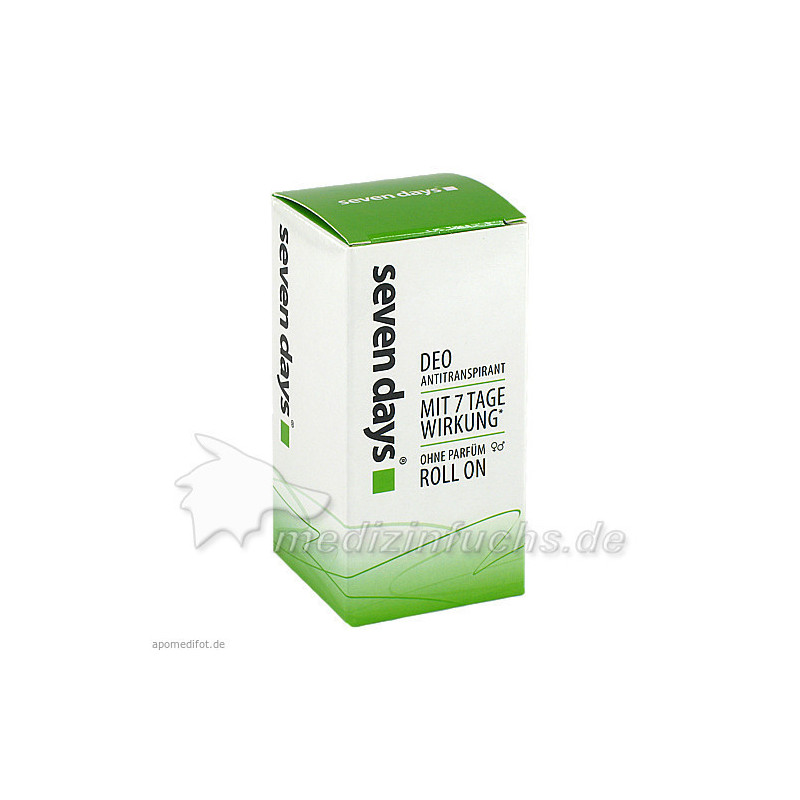 seven days Das Antitranspirant Roller, 50 ML – PZN 900608