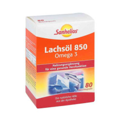 Sanhelios Lachsöl 850 Omega 3 Kapseln (80 stk) – PZN 2526226