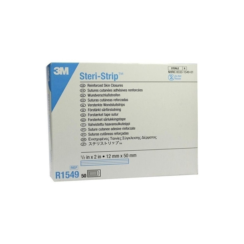STERI STRIP 12MMX50MM 1549, 50X6 ST – PZN 6309112