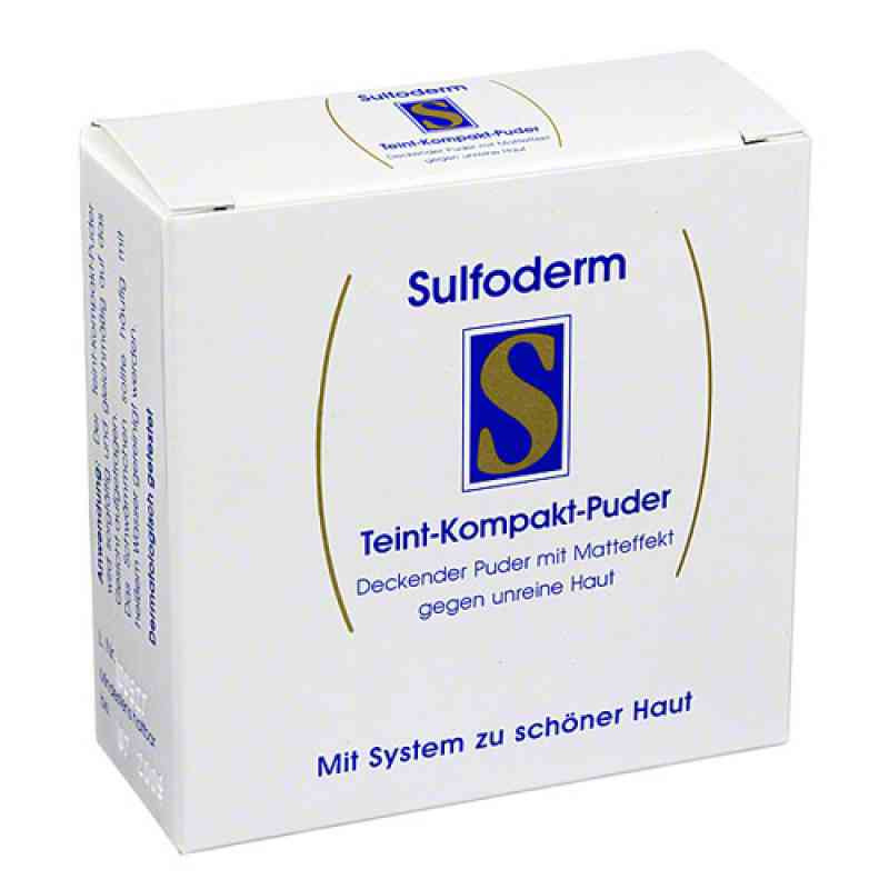 Sulfoderm S Teint Kompakt Puder (10 g) – PZN 7562882