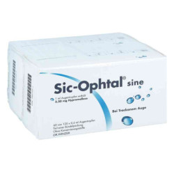 Sic Ophtal sine Augentropfen  Augentropfen (120X0.6 ml) – PZN 28814