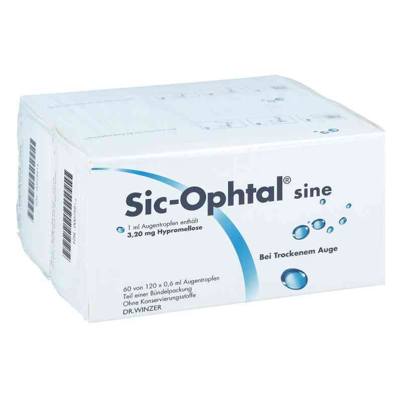 Sic Ophtal sine Augentropfen  Augentropfen (120X0.6 ml) – PZN 28814