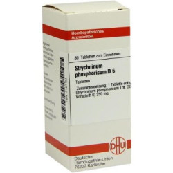 Strychninum Phosph. D 6 Tabletten (80 stk) – PZN 7181163
