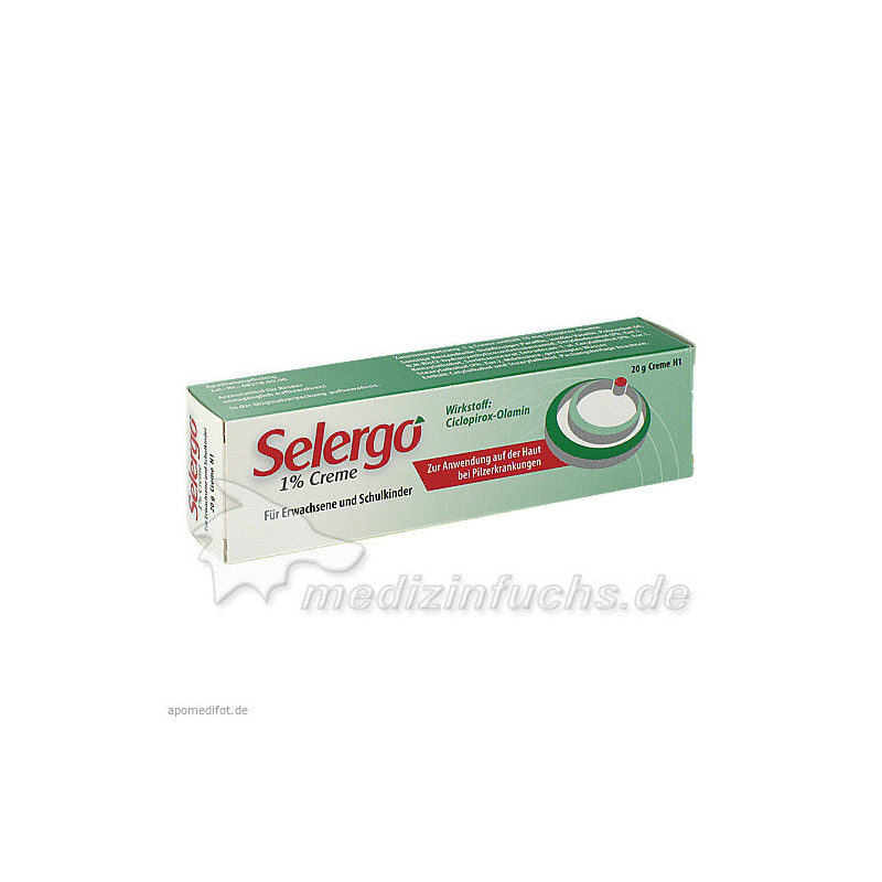 Selergo 1% Creme, 20 G – PZN 6714060