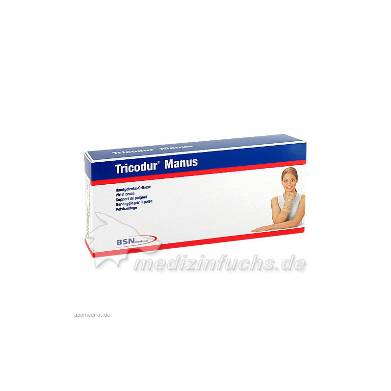 Tricodur Manus schwarz rechts Gr. S/M, 1 ST – PZN 3802349