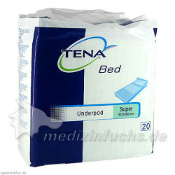 TENA Krankenunterlagen Super 60x90, 20 ST – PZN 2171728