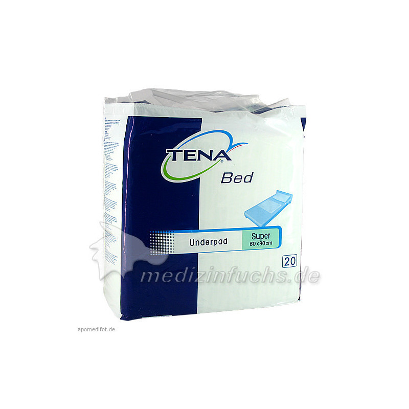 TENA Krankenunterlagen Super 60x90, 20 ST – PZN 2171728