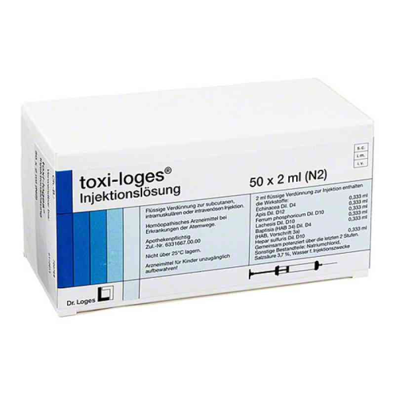 Toxi Loges Injektionslösung Ampullen (50X2 ml) – PZN 3023912