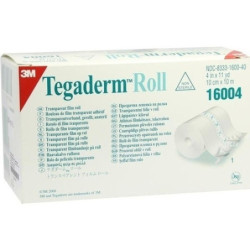 Tegaderm Rolle 10cm x 10m Pflaster 16004, 1 ST – PZN 9007943