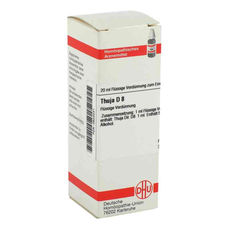 Thuja D 8 Dilution (20 ml) – PZN 2623231