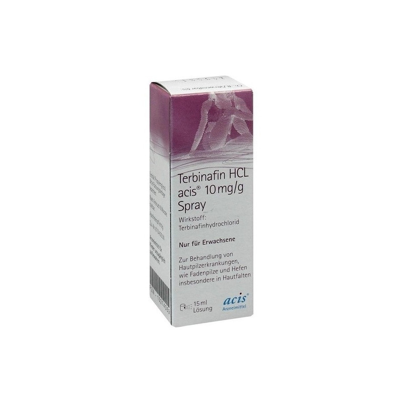 Terbinafin HCL acis 10mg/g Spray, 15 ML – PZN 10274069