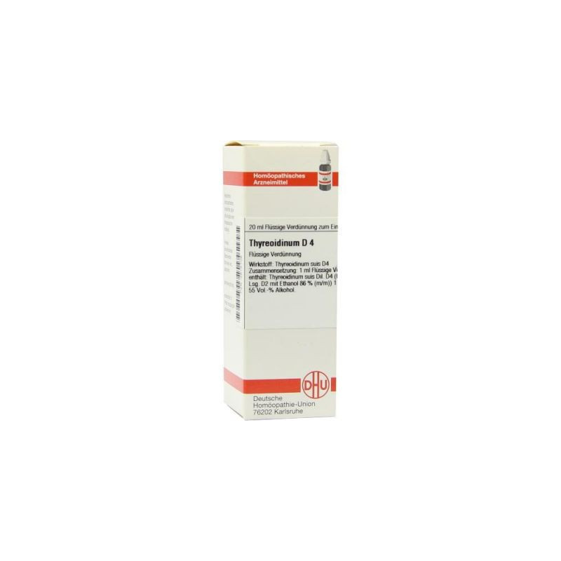 Thyreoidinum D 4 Dilution (20 ml) – PZN 2815108