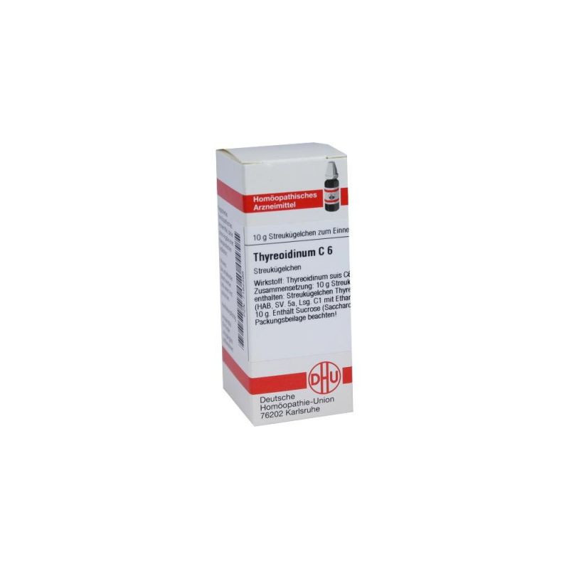 Thyreoidinum C 6 Globuli (10 g) – PZN 7182398