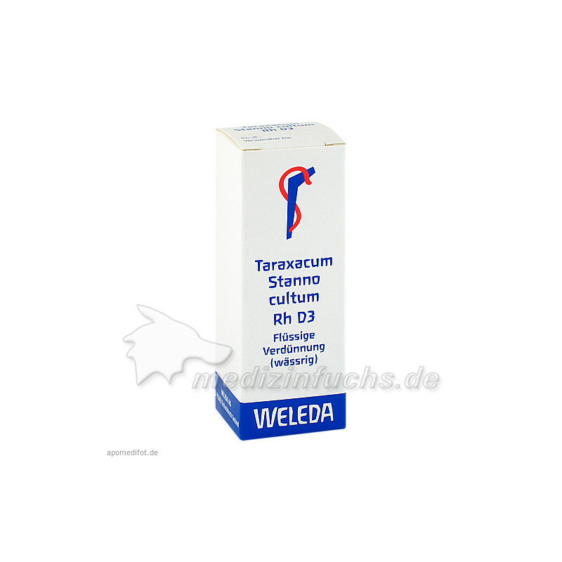 TARAXACUM STAN CUL RH D 3, 20 ML – PZN 1630447
